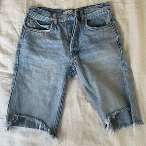 Free People Denim shorts